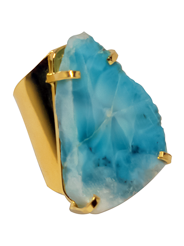 Larimar Ring